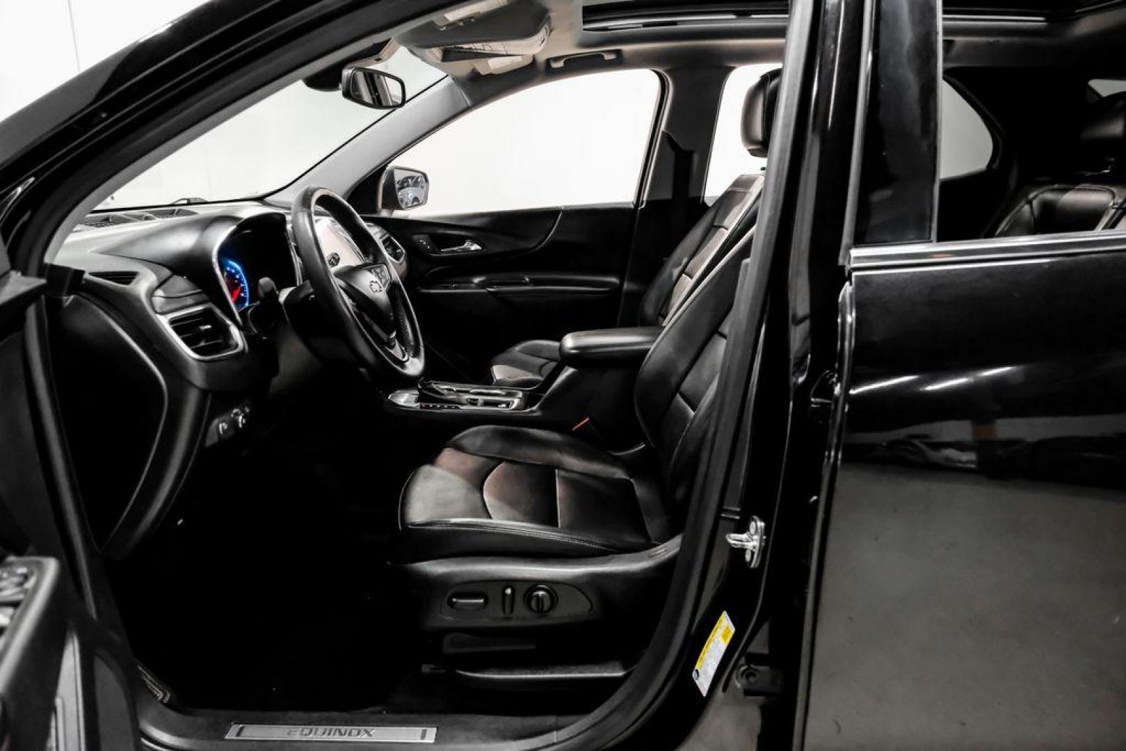 2018 Black Metallic /Jet Black Chevrolet Equinox Premier (3GNAXMEV4JL) with an 1.5L DOHC engine, Automatic transmission, located at 15300 Midway Rd., Addison, TX, 75001, (972) 702-0011, 32.958321, -96.838074 - Photo#3