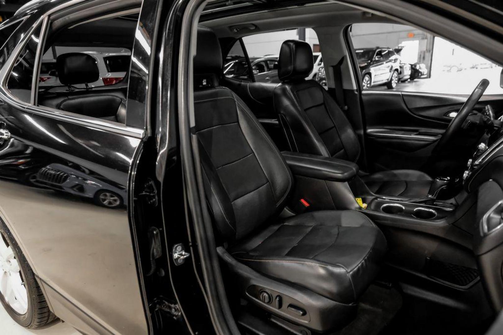 2018 Black Metallic /Jet Black Chevrolet Equinox Premier (3GNAXMEV4JL) with an 1.5L DOHC engine, Automatic transmission, located at 15300 Midway Rd., Addison, TX, 75001, (972) 702-0011, 32.958321, -96.838074 - Photo#29