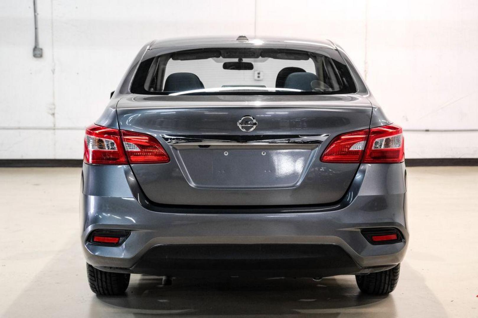 2019 Gun Metallic /Charcoal Nissan Sentra SV (3N1AB7AP7KY) with an 1.8L 4-Cylinder DOHC 16V engine, CVT transmission, located at 15300 Midway Rd., Addison, TX, 75001, (972) 702-0011, 32.958321, -96.838074 - Photo#8