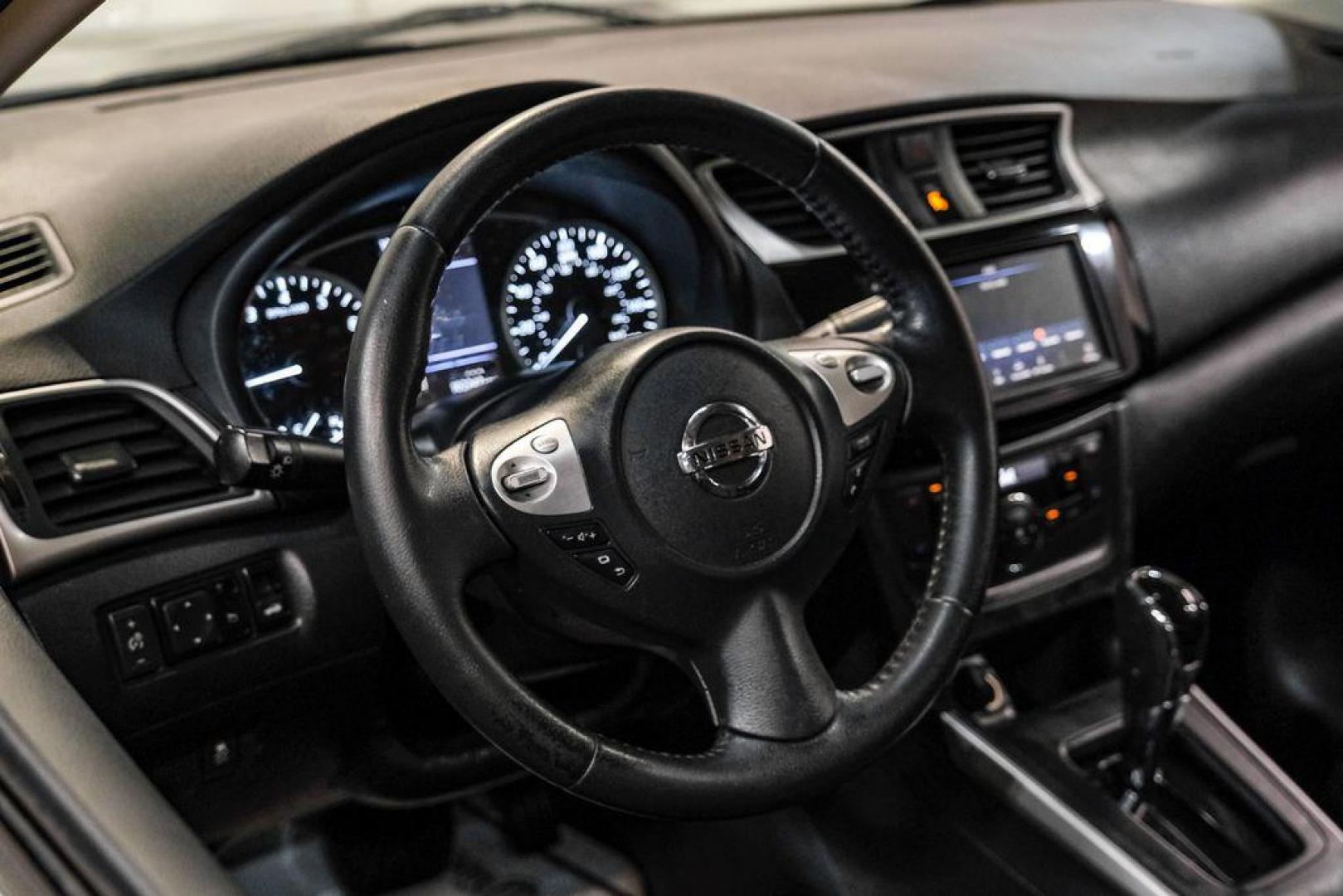 2019 Gun Metallic /Charcoal Nissan Sentra SV (3N1AB7AP7KY) with an 1.8L 4-Cylinder DOHC 16V engine, CVT transmission, located at 15300 Midway Rd., Addison, TX, 75001, (972) 702-0011, 32.958321, -96.838074 - Photo#16