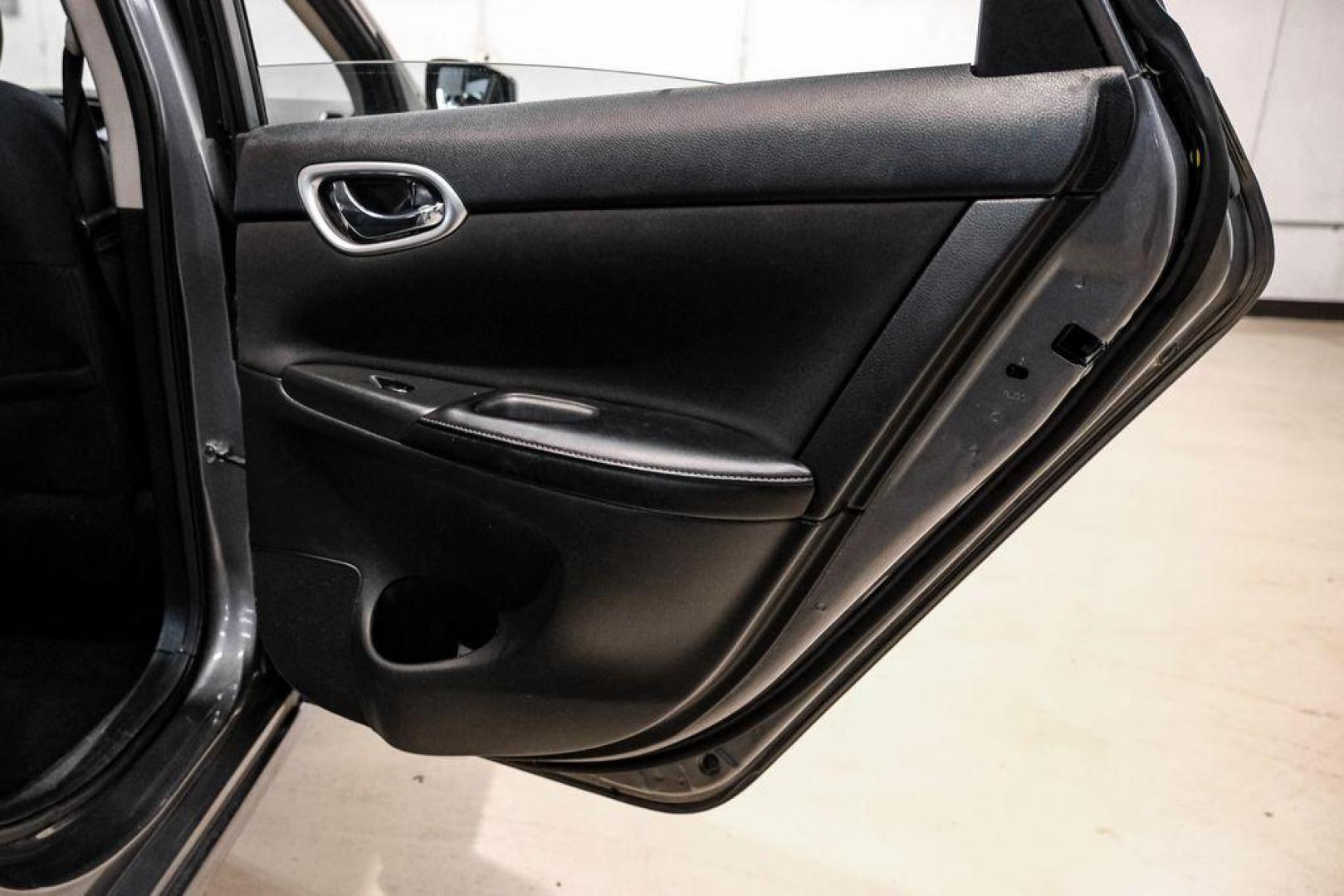 2019 Gun Metallic /Charcoal Nissan Sentra SV (3N1AB7AP7KY) with an 1.8L 4-Cylinder DOHC 16V engine, CVT transmission, located at 15300 Midway Rd., Addison, TX, 75001, (972) 702-0011, 32.958321, -96.838074 - Photo#42