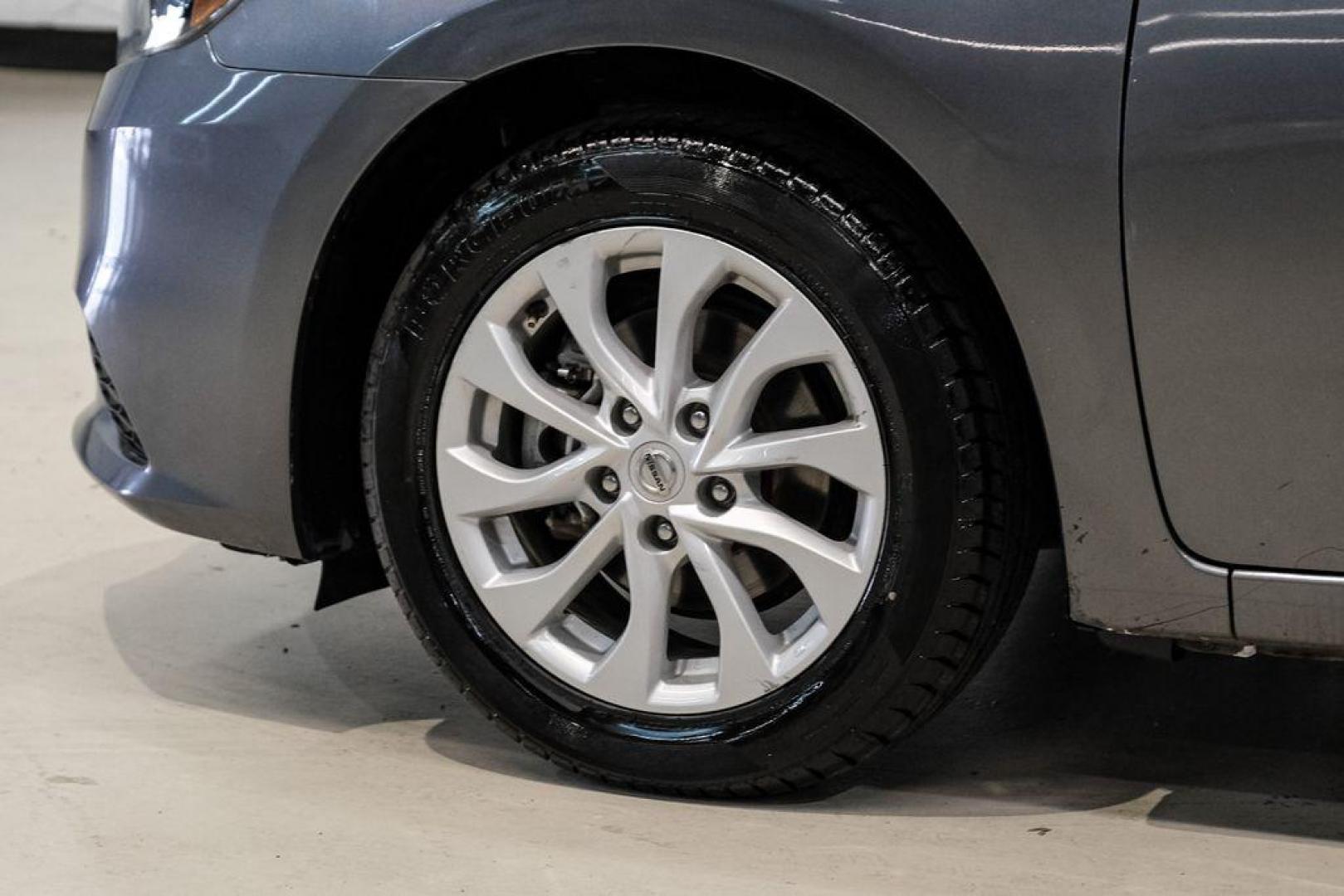 2019 Gun Metallic /Charcoal Nissan Sentra SV (3N1AB7AP7KY) with an 1.8L 4-Cylinder DOHC 16V engine, CVT transmission, located at 15300 Midway Rd., Addison, TX, 75001, (972) 702-0011, 32.958321, -96.838074 - Photo#52
