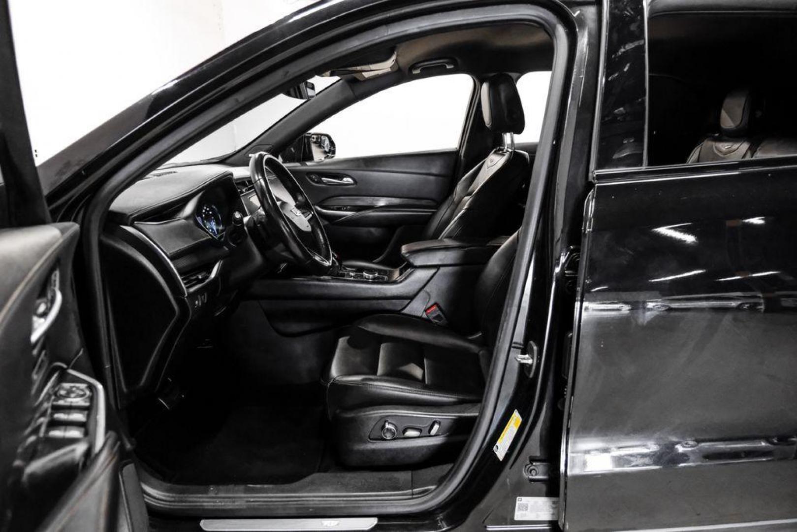 2020 Black Metallic /Jet Black With Cinnamon Accents Cadillac XT4 Sport (1GYFZER42LF) with an 2.0L I4 Turbocharged engine, Automatic transmission, located at 15300 Midway Rd., Addison, TX, 75001, (972) 702-0011, 32.958321, -96.838074 - Photo#3