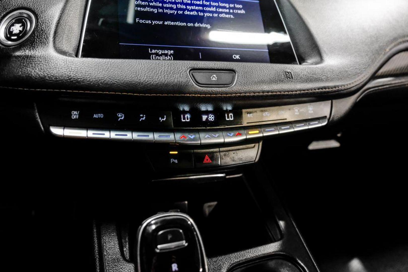 2020 Black Metallic /Jet Black With Cinnamon Accents Cadillac XT4 Sport (1GYFZER42LF) with an 2.0L I4 Turbocharged engine, Automatic transmission, located at 15300 Midway Rd., Addison, TX, 75001, (972) 702-0011, 32.958321, -96.838074 - Photo#22