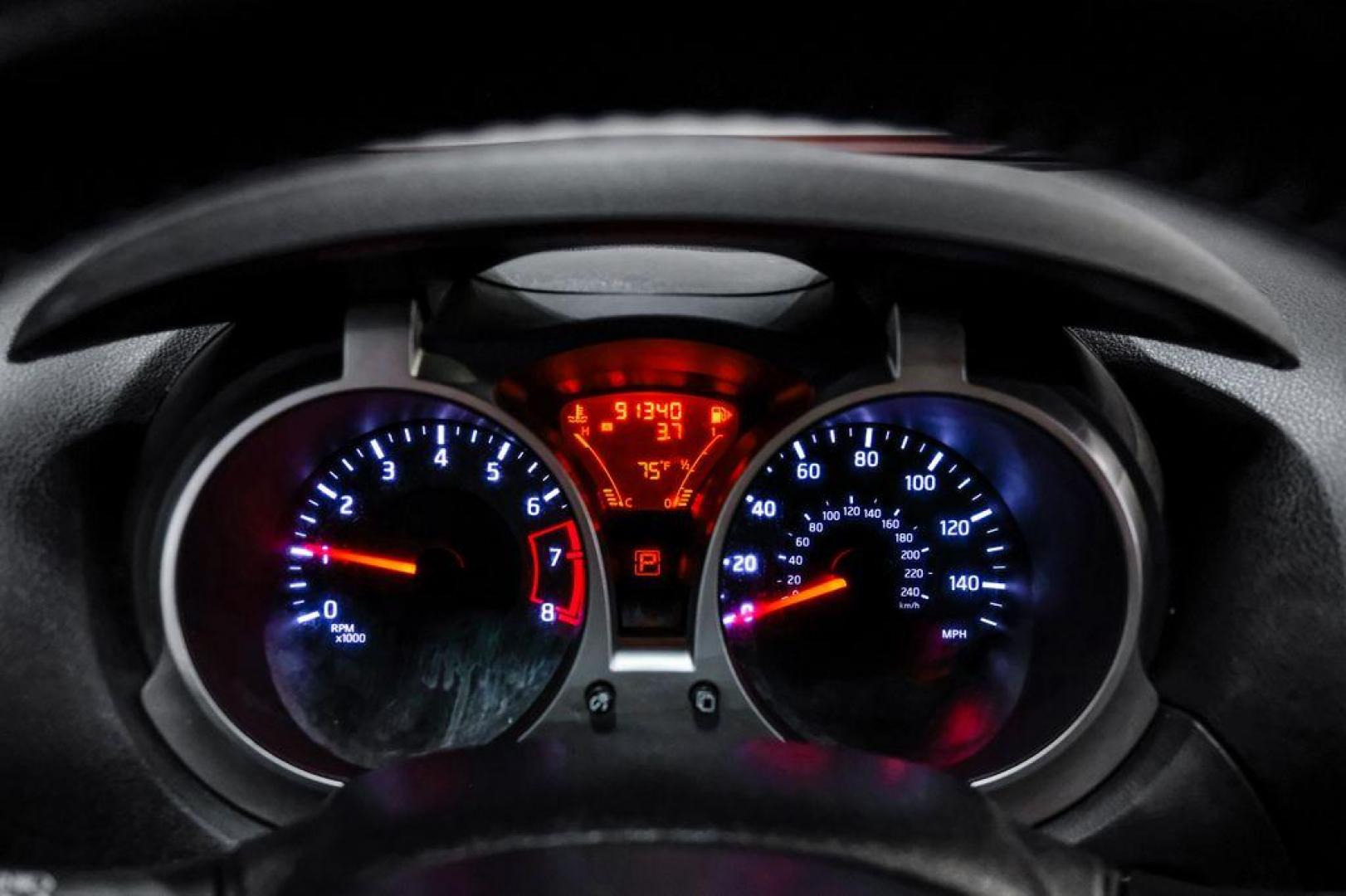 2013 Cayenne Red /Black Nissan Juke SV (JN8AF5MRXDT) with an 1.6L I4 DOHC 16V engine, CVT transmission, located at 15300 Midway Rd., Addison, TX, 75001, (972) 702-0011, 32.958321, -96.838074 - Photo#17