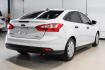 2014 Oxford White /Black Ford Focus S (1FADP3E24EL) with an 2.0L 4-Cylinder DGI Flex Fuel DOHC engine, Automatic transmission, located at 15300 Midway Rd., Addison, TX, 75001, (972) 702-0011, 32.958321, -96.838074 - Photo#7