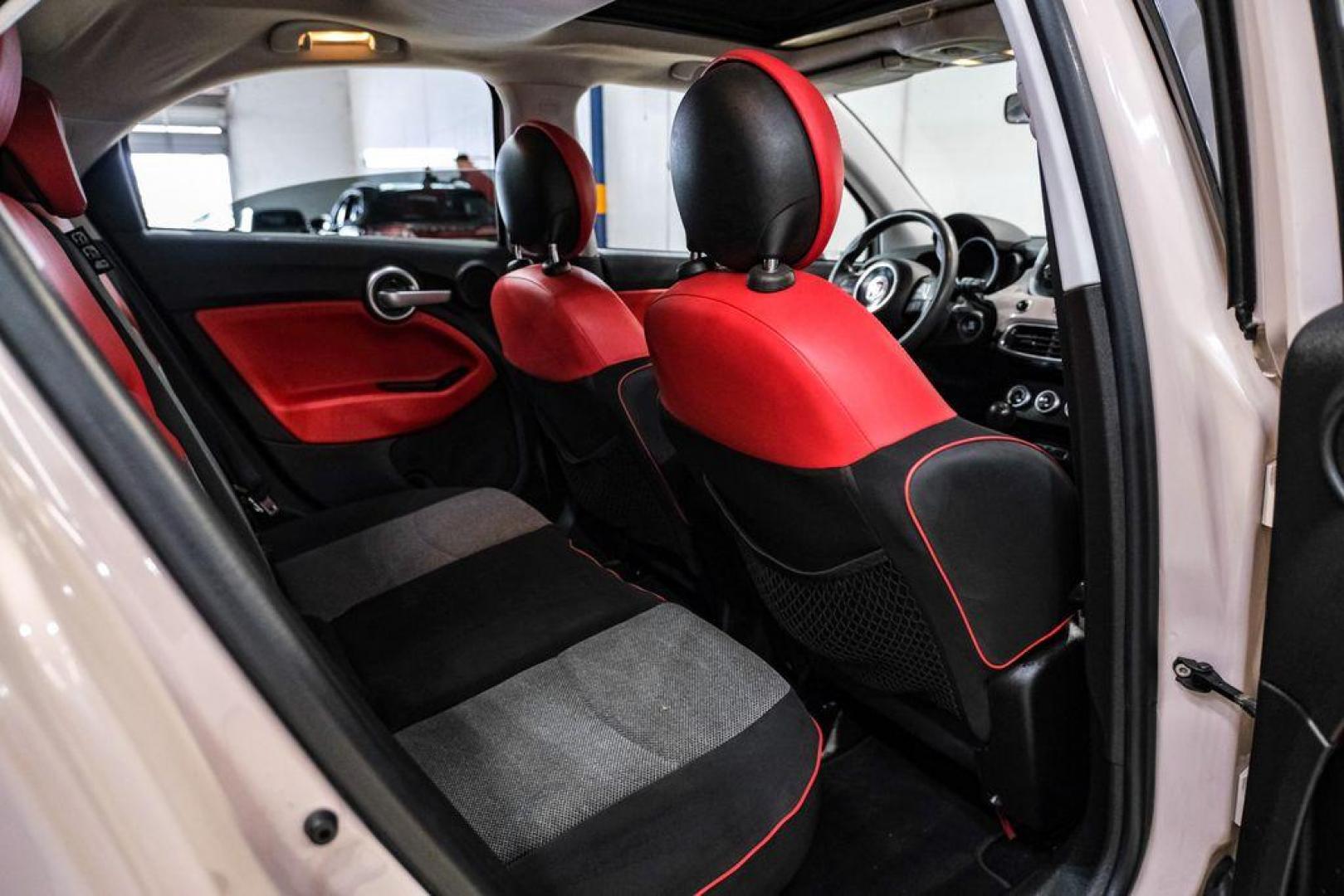 2016 Grigio /Black/Red Fiat 500X Easy (ZFBCFXBT2GP) with an 2.4L I4 MultiAir engine, Automatic transmission, located at 15300 Midway Rd., Addison, TX, 75001, (972) 702-0011, 32.958321, -96.838074 - Photo#35