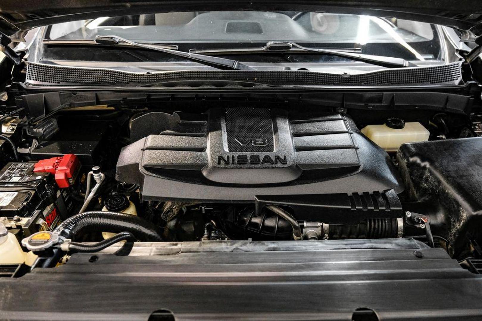 2021 Gun Metallic /Black Nissan Titan SV (1N6AA1ED4MN) with an 5.6L V8 DOHC 32V 400hp engine, Automatic transmission, located at 15300 Midway Rd., Addison, TX, 75001, (972) 702-0011, 32.958321, -96.838074 - Photo#44