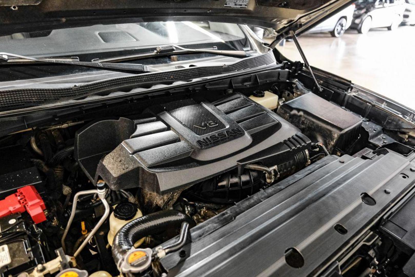 2021 Gun Metallic /Black Nissan Titan SV (1N6AA1ED4MN) with an 5.6L V8 DOHC 32V 400hp engine, Automatic transmission, located at 15300 Midway Rd., Addison, TX, 75001, (972) 702-0011, 32.958321, -96.838074 - Photo#45