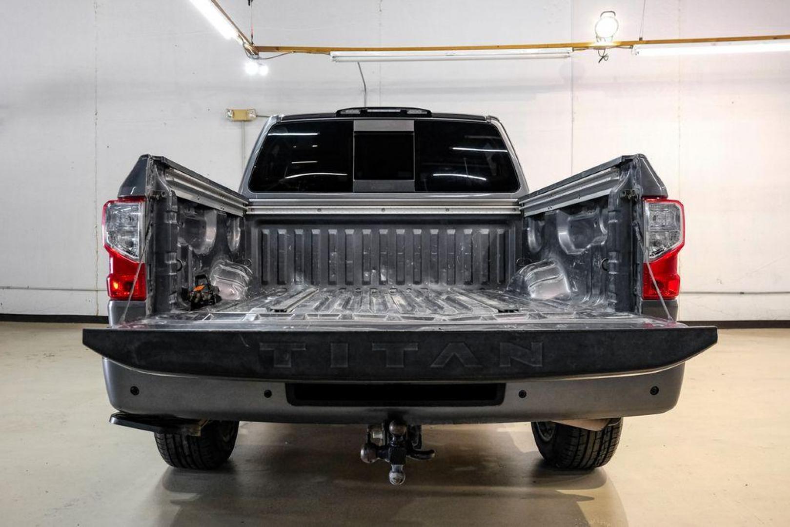 2021 Gun Metallic /Black Nissan Titan SV (1N6AA1ED4MN) with an 5.6L V8 DOHC 32V 400hp engine, Automatic transmission, located at 15300 Midway Rd., Addison, TX, 75001, (972) 702-0011, 32.958321, -96.838074 - Photo#47