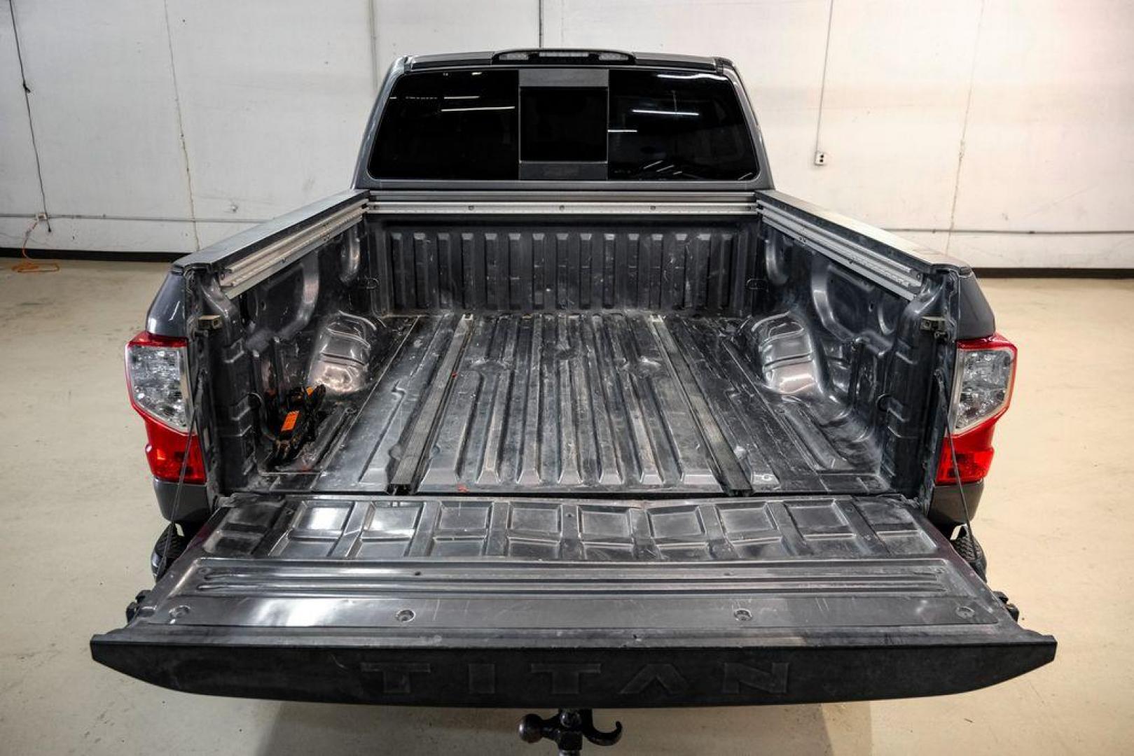 2021 Gun Metallic /Black Nissan Titan SV (1N6AA1ED4MN) with an 5.6L V8 DOHC 32V 400hp engine, Automatic transmission, located at 15300 Midway Rd., Addison, TX, 75001, (972) 702-0011, 32.958321, -96.838074 - Photo#48