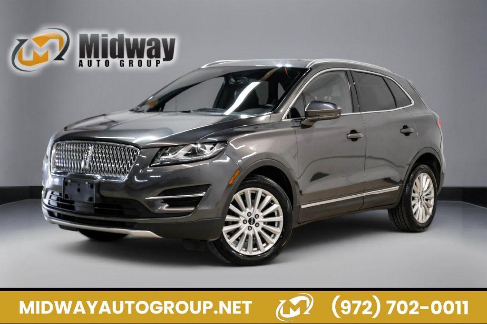 2019 Magnetic Gray Metallic /Ebony Lincoln MKC Standard (5LMCJ1C91KU) with an 2.0L I4 engine, Automatic transmission, located at 15300 Midway Rd., Addison, TX, 75001, (972) 702-0011, 32.958321, -96.838074 - Photo#0