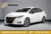 2020 Aspen White /Sport Interior Nissan Versa 1.6 SR (3N1CN8FV3LL) with an 1.6L 4-Cylinder DOHC 16V engine, CVT transmission, located at 15300 Midway Rd., Addison, TX, 75001, (972) 702-0011, 32.958321, -96.838074 - Photo#0