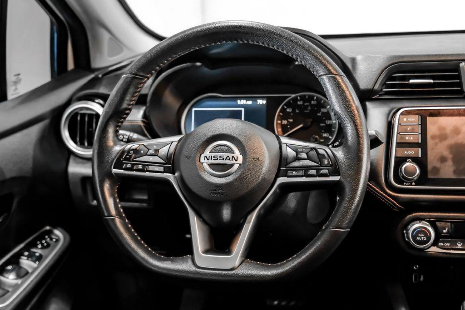 2020 Aspen White /Sport Interior Nissan Versa 1.6 SR (3N1CN8FV3LL) with an 1.6L 4-Cylinder DOHC 16V engine, CVT transmission, located at 15300 Midway Rd., Addison, TX, 75001, (972) 702-0011, 32.958321, -96.838074 - Photo#15