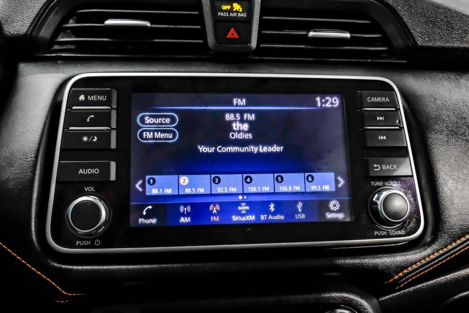 2020 Aspen White /Sport Interior Nissan Versa 1.6 SR (3N1CN8FV3LL) with an 1.6L 4-Cylinder DOHC 16V engine, CVT transmission, located at 15300 Midway Rd., Addison, TX, 75001, (972) 702-0011, 32.958321, -96.838074 - Photo#24