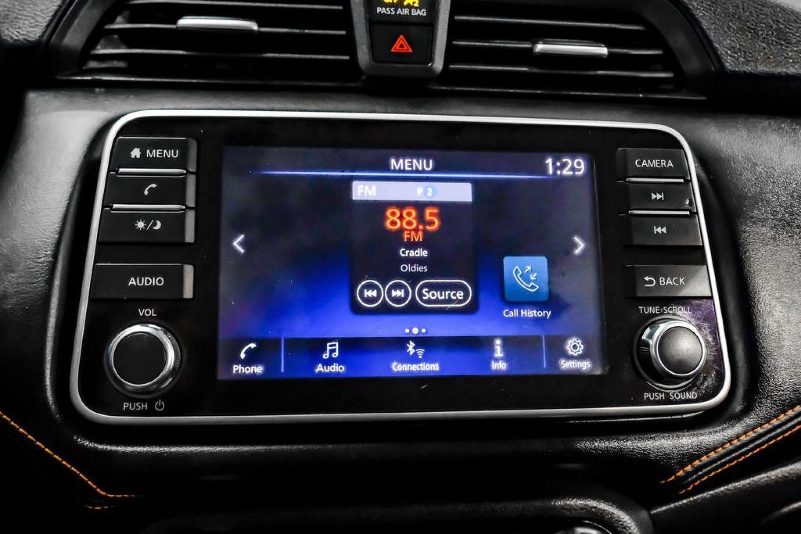 2020 Aspen White /Sport Interior Nissan Versa 1.6 SR (3N1CN8FV3LL) with an 1.6L 4-Cylinder DOHC 16V engine, CVT transmission, located at 15300 Midway Rd., Addison, TX, 75001, (972) 702-0011, 32.958321, -96.838074 - Photo#25