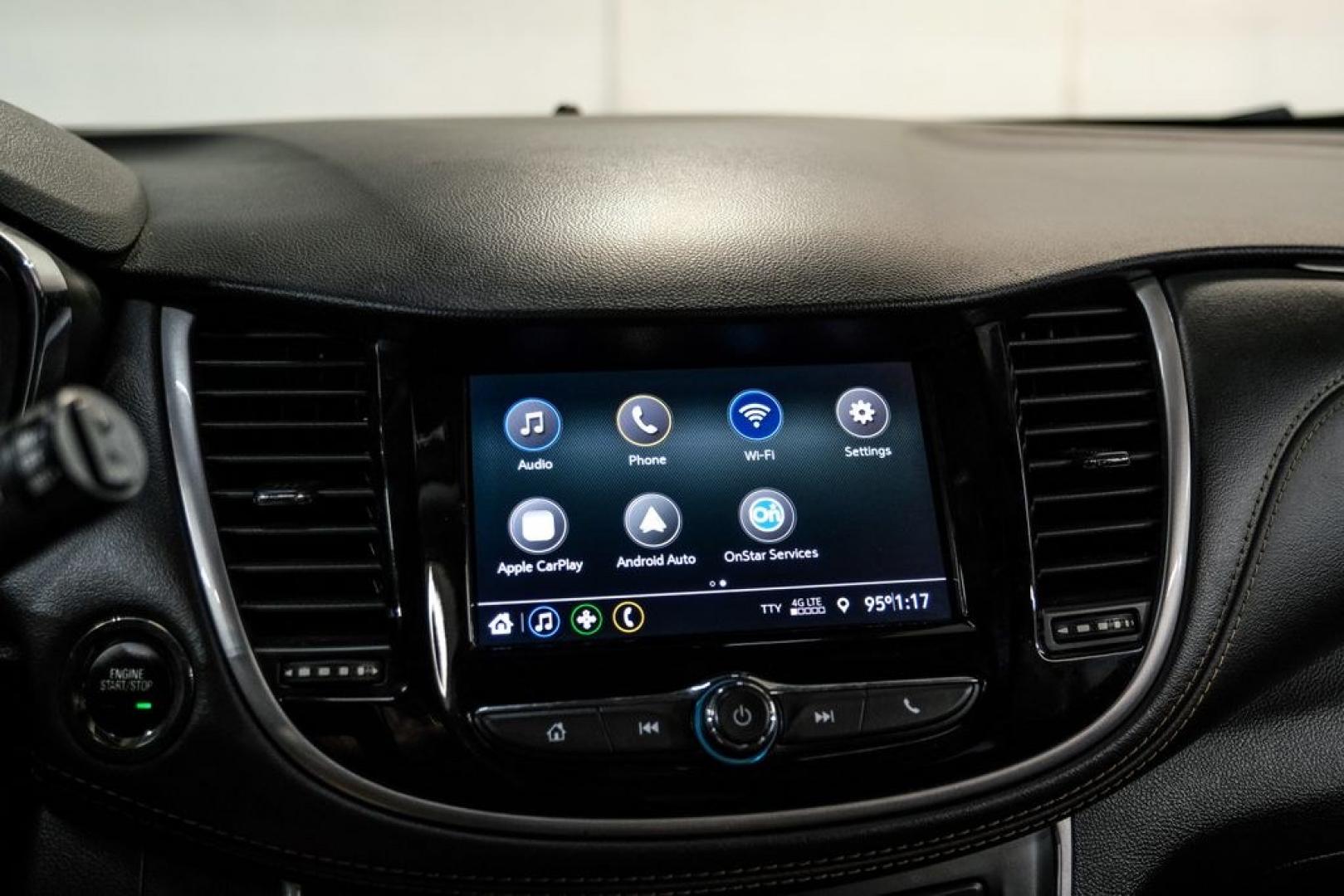 2022 Black Cherry Metallic /Jet Black Chevrolet Trax LT (KL7CJPSM4NB) with an Turbo 1.4L VVT DOHC 4-Cylinder DI SIDI engine, Automatic transmission, located at 15300 Midway Rd., Addison, TX, 75001, (972) 702-0011, 32.958321, -96.838074- Photo#24