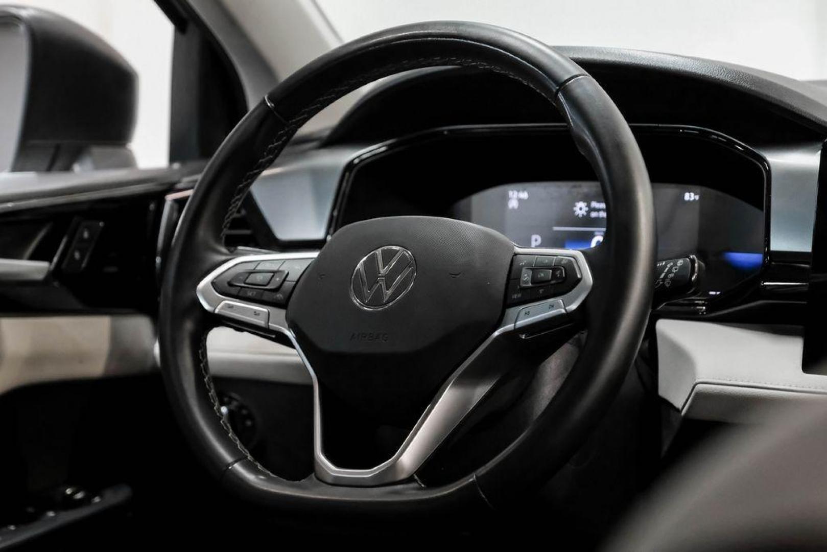 2025 Pure White /Black/White Volkswagen Taos 1.5T S (3VV5C7B2XSM) with an 1.5L I4 Turbocharged DOHC 16V LEV3-SULEV30 174hp engine, Automatic transmission, located at 15300 Midway Rd., Addison, TX, 75001, (972) 702-0011, 32.958321, -96.838074 - Photo#14