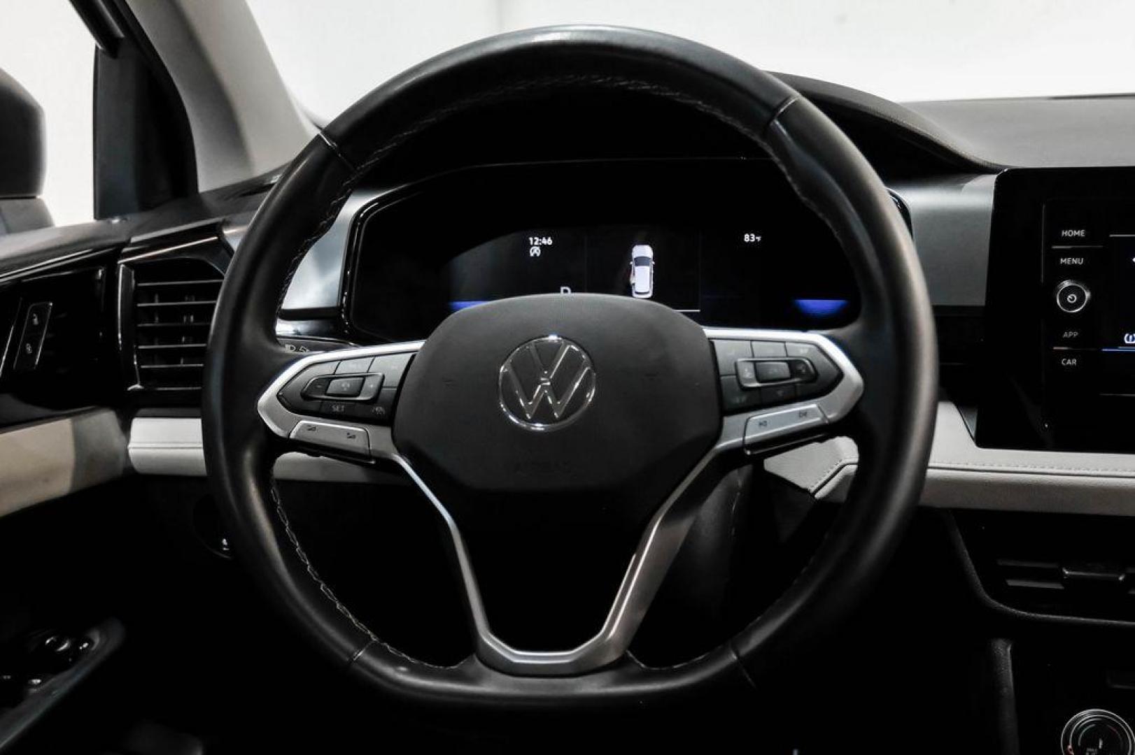2025 Pure White /Black/White Volkswagen Taos 1.5T S (3VV5C7B2XSM) with an 1.5L I4 Turbocharged DOHC 16V LEV3-SULEV30 174hp engine, Automatic transmission, located at 15300 Midway Rd., Addison, TX, 75001, (972) 702-0011, 32.958321, -96.838074 - Photo#16
