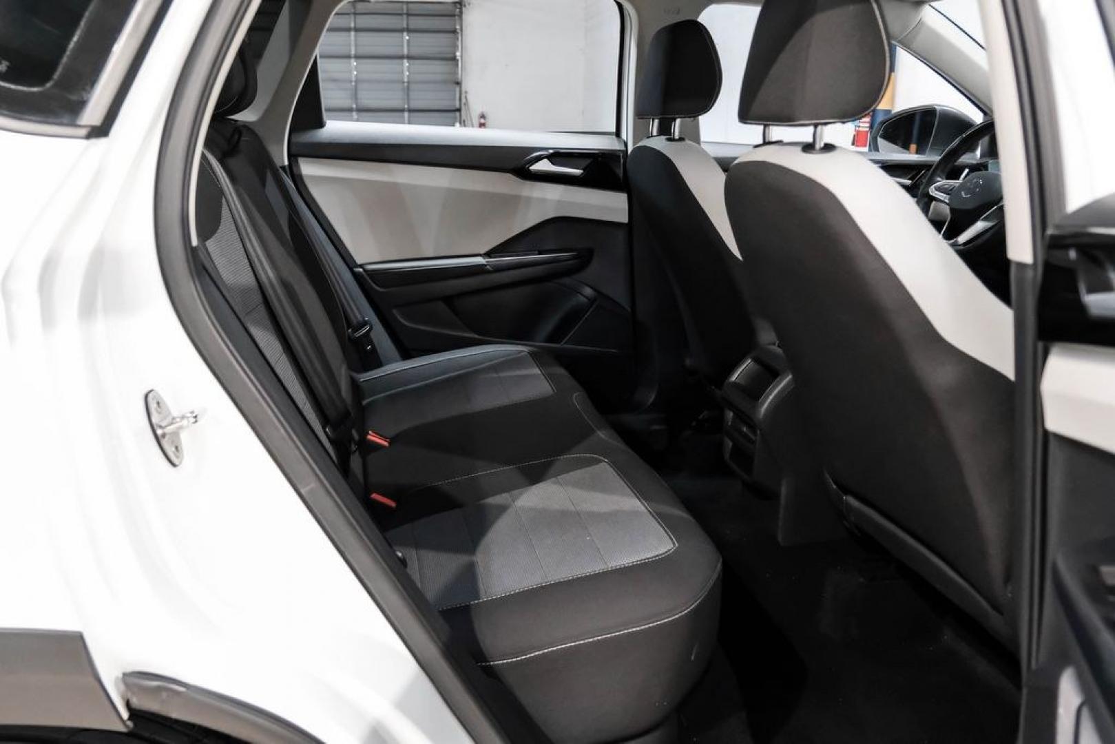 2025 Pure White /Black/White Volkswagen Taos 1.5T S (3VV5C7B2XSM) with an 1.5L I4 Turbocharged DOHC 16V LEV3-SULEV30 174hp engine, Automatic transmission, located at 15300 Midway Rd., Addison, TX, 75001, (972) 702-0011, 32.958321, -96.838074 - Photo#33