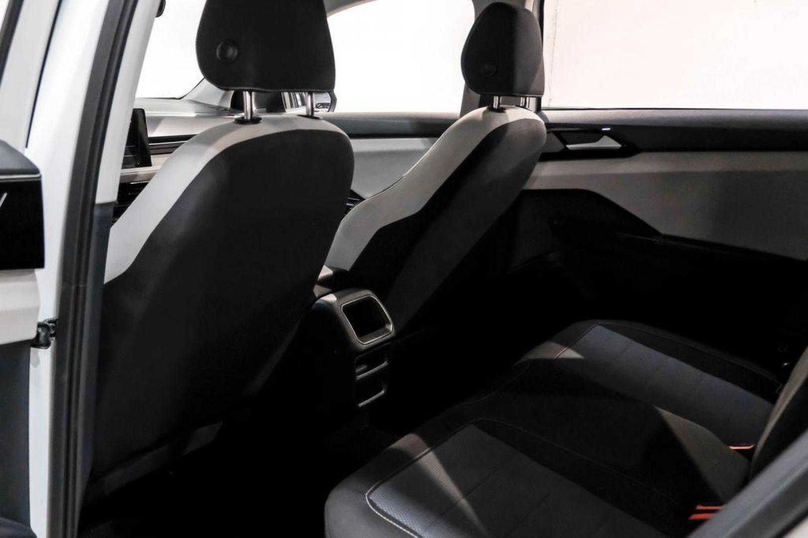 2025 Pure White /Black/White Volkswagen Taos 1.5T S (3VV5C7B2XSM) with an 1.5L I4 Turbocharged DOHC 16V LEV3-SULEV30 174hp engine, Automatic transmission, located at 15300 Midway Rd., Addison, TX, 75001, (972) 702-0011, 32.958321, -96.838074 - Photo#35