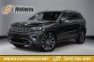 2017 Granite Crystal Metallic Clearcoat /Black Jeep Grand Cherokee Overland (1C4RJECG0HC) with an 3.6L V6 24V VVT engine, Automatic transmission, located at 15300 Midway Rd., Addison, TX, 75001, (972) 702-0011, 32.958321, -96.838074 - Photo#0