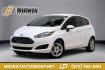 2019 Oxford White /Black Ford Fiesta SE (3FADP4EJXKM) with an 1.6L I4 Ti-VCT engine, Automatic transmission, located at 15300 Midway Rd., Addison, TX, 75001, (972) 702-0011, 32.958321, -96.838074 - Photo#0