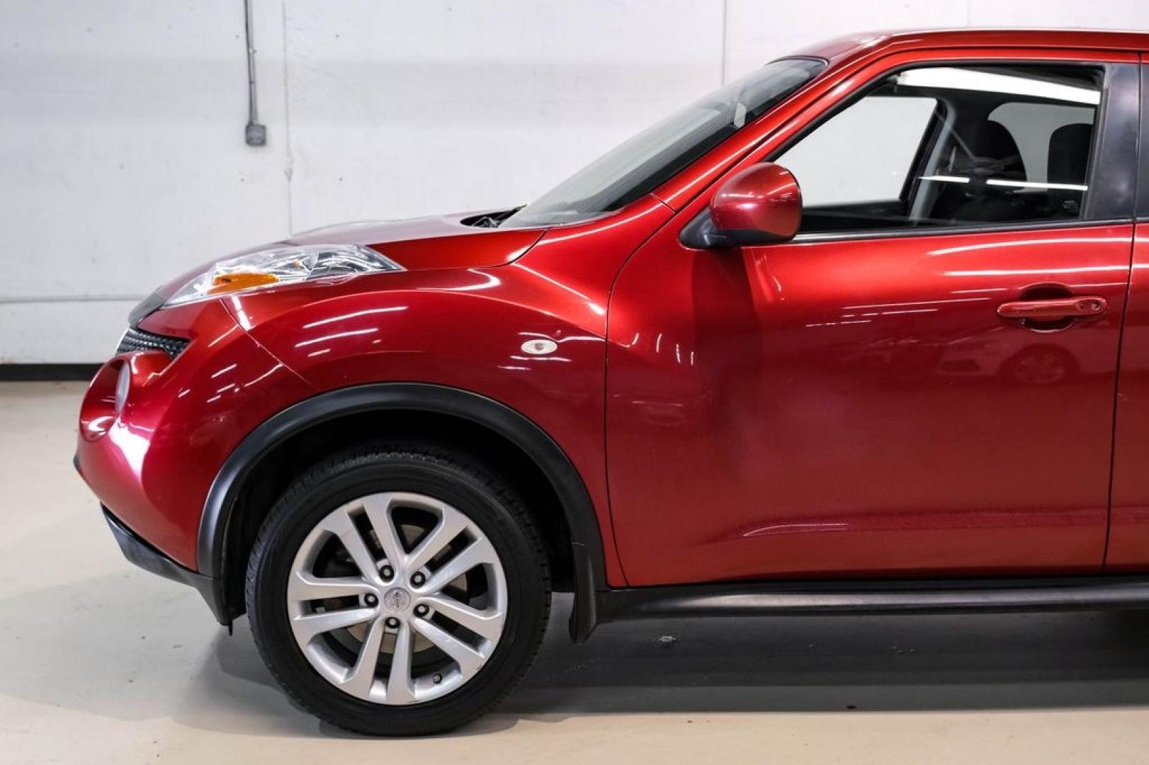2012 Cayenne Red /Black/Red Nissan Juke SV (JN8AF5MV2CT) with an 1.6L I4 DOHC 16V engine, CVT transmission, located at 15300 Midway Rd., Addison, TX, 75001, (972) 702-0011, 32.958321, -96.838074 - Photo#12