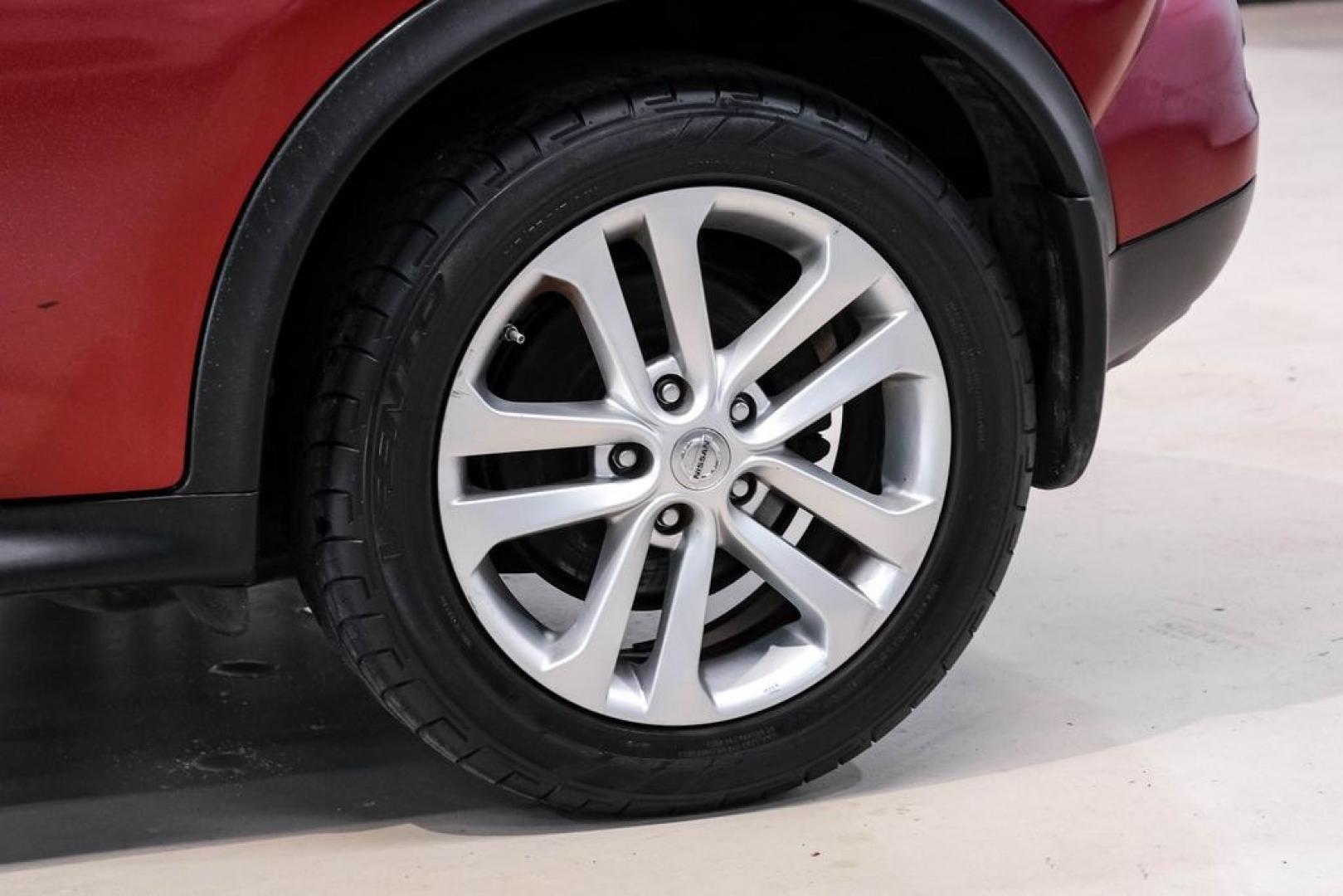 2012 Cayenne Red /Black/Red Nissan Juke SV (JN8AF5MV2CT) with an 1.6L I4 DOHC 16V engine, CVT transmission, located at 15300 Midway Rd., Addison, TX, 75001, (972) 702-0011, 32.958321, -96.838074 - Photo#56