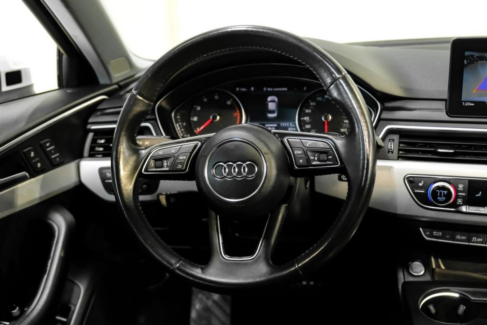 2018 Glacier White /Black Audi A4 2.0T ultra Premium (WAULMAF43JA) with an 2.0L I4 TFSI DOHC engine, Automatic transmission, located at 15300 Midway Rd., Addison, TX, 75001, (972) 702-0011, 32.958321, -96.838074 - Photo#17
