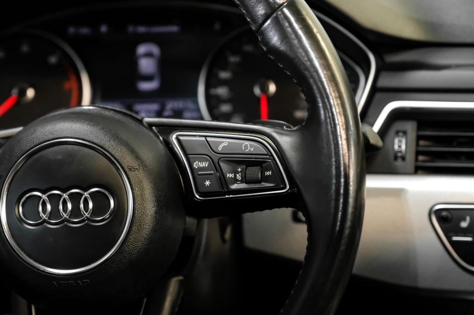 2018 Glacier White /Black Audi A4 2.0T ultra Premium (WAULMAF43JA) with an 2.0L I4 TFSI DOHC engine, Automatic transmission, located at 15300 Midway Rd., Addison, TX, 75001, (972) 702-0011, 32.958321, -96.838074 - Photo#19