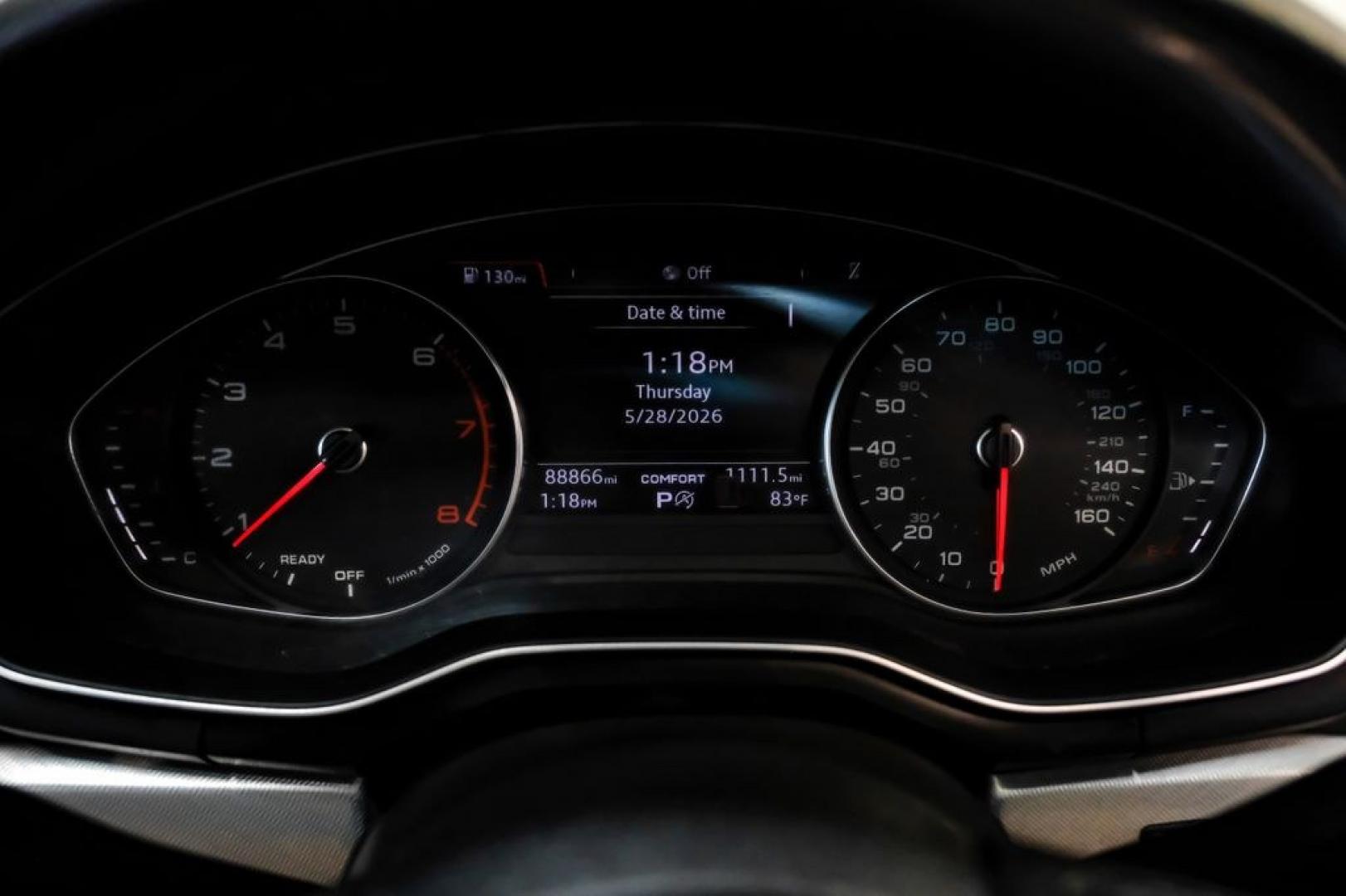2018 Glacier White /Black Audi A4 2.0T ultra Premium (WAULMAF43JA) with an 2.0L I4 TFSI DOHC engine, Automatic transmission, located at 15300 Midway Rd., Addison, TX, 75001, (972) 702-0011, 32.958321, -96.838074 - Photo#20