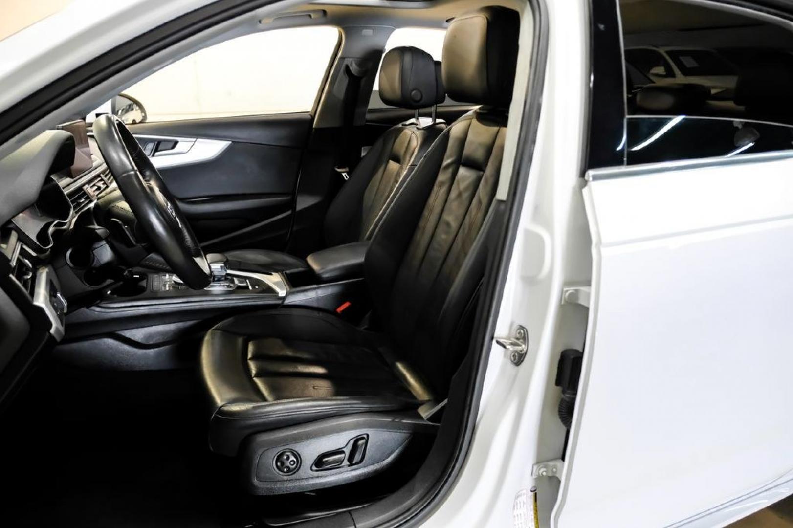 2018 Glacier White /Black Audi A4 2.0T ultra Premium (WAULMAF43JA) with an 2.0L I4 TFSI DOHC engine, Automatic transmission, located at 15300 Midway Rd., Addison, TX, 75001, (972) 702-0011, 32.958321, -96.838074 - Photo#33