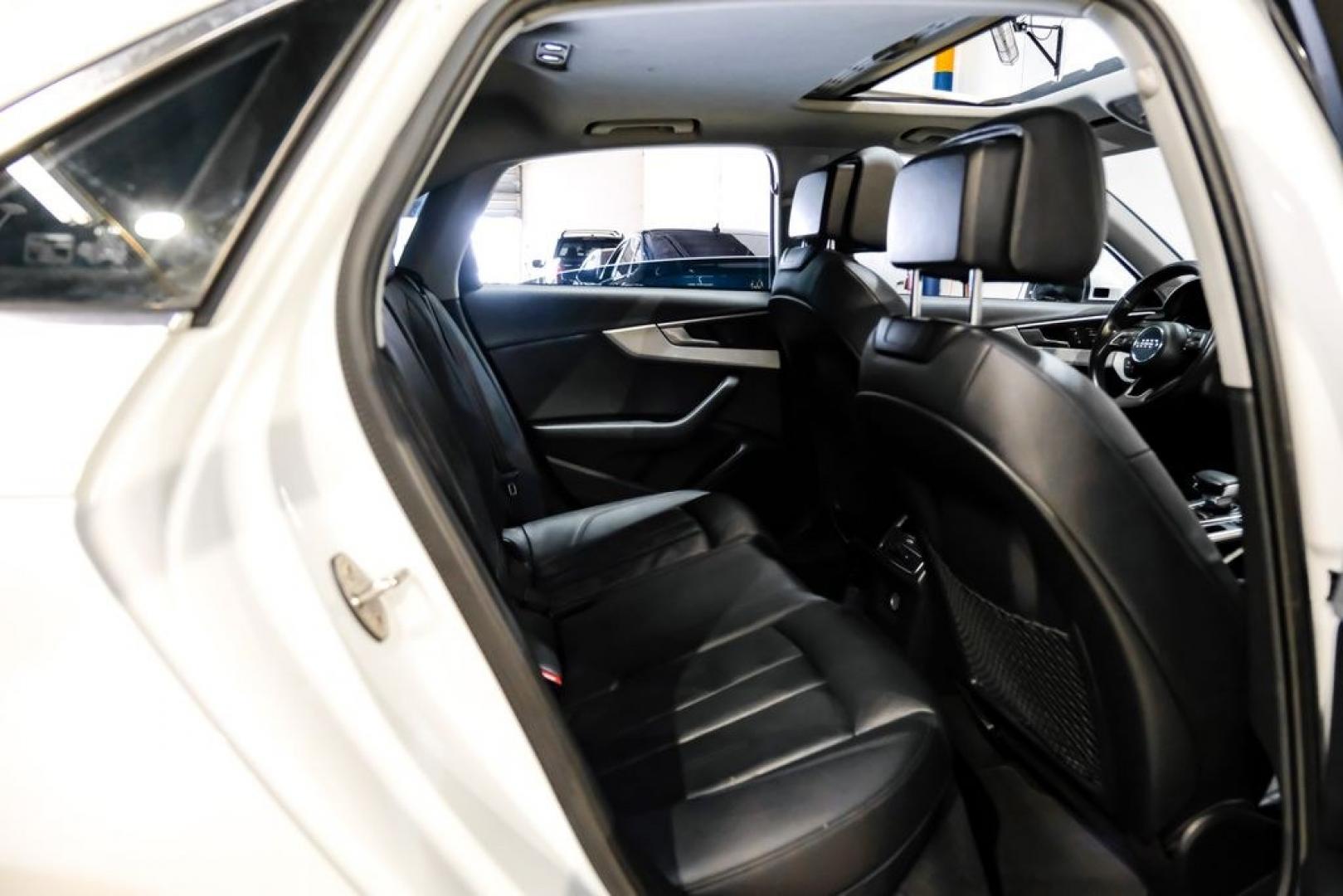 2018 Glacier White /Black Audi A4 2.0T ultra Premium (WAULMAF43JA) with an 2.0L I4 TFSI DOHC engine, Automatic transmission, located at 15300 Midway Rd., Addison, TX, 75001, (972) 702-0011, 32.958321, -96.838074 - Photo#37