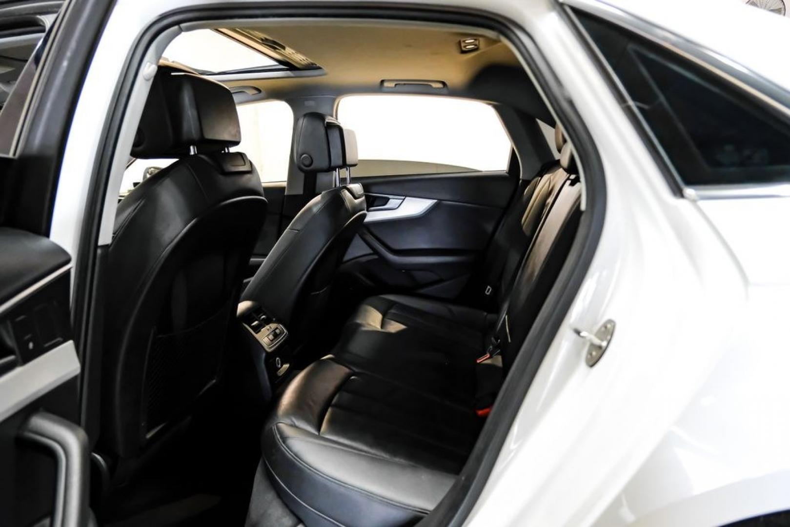 2018 Glacier White /Black Audi A4 2.0T ultra Premium (WAULMAF43JA) with an 2.0L I4 TFSI DOHC engine, Automatic transmission, located at 15300 Midway Rd., Addison, TX, 75001, (972) 702-0011, 32.958321, -96.838074 - Photo#40