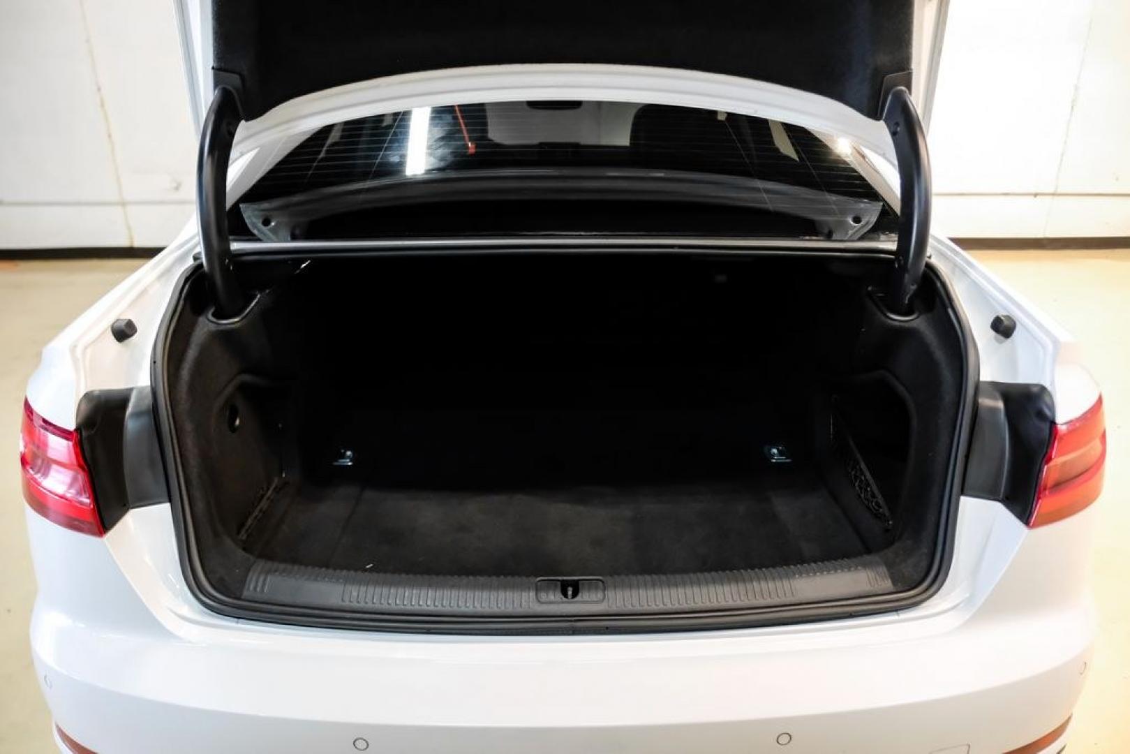 2018 Glacier White /Black Audi A4 2.0T ultra Premium (WAULMAF43JA) with an 2.0L I4 TFSI DOHC engine, Automatic transmission, located at 15300 Midway Rd., Addison, TX, 75001, (972) 702-0011, 32.958321, -96.838074 - Photo#56