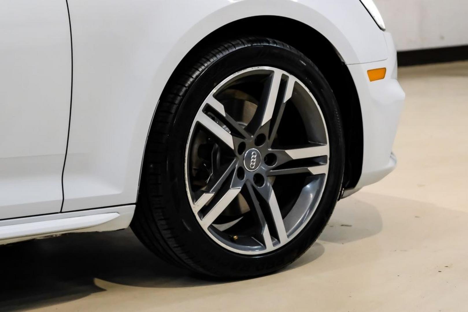 2018 Glacier White /Black Audi A4 2.0T ultra Premium (WAULMAF43JA) with an 2.0L I4 TFSI DOHC engine, Automatic transmission, located at 15300 Midway Rd., Addison, TX, 75001, (972) 702-0011, 32.958321, -96.838074 - Photo#58