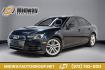 2017 Moonlight Blue /Nougat Brown/Black Audi A4 2.0T Season of Audi ultra Premium (WAUKMAF45HN) with an 2.0L I4 TFSI DOHC engine, Automatic transmission, located at 15300 Midway Rd., Addison, TX, 75001, (972) 702-0011, 32.958321, -96.838074 - Photo#0