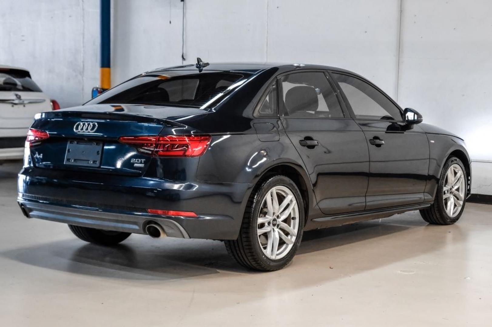 2017 Moonlight Blue /Nougat Brown/Black Audi A4 2.0T Season of Audi ultra Premium (WAUKMAF45HN) with an 2.0L I4 TFSI DOHC engine, Automatic transmission, located at 15300 Midway Rd., Addison, TX, 75001, (972) 702-0011, 32.958321, -96.838074 - Photo#8