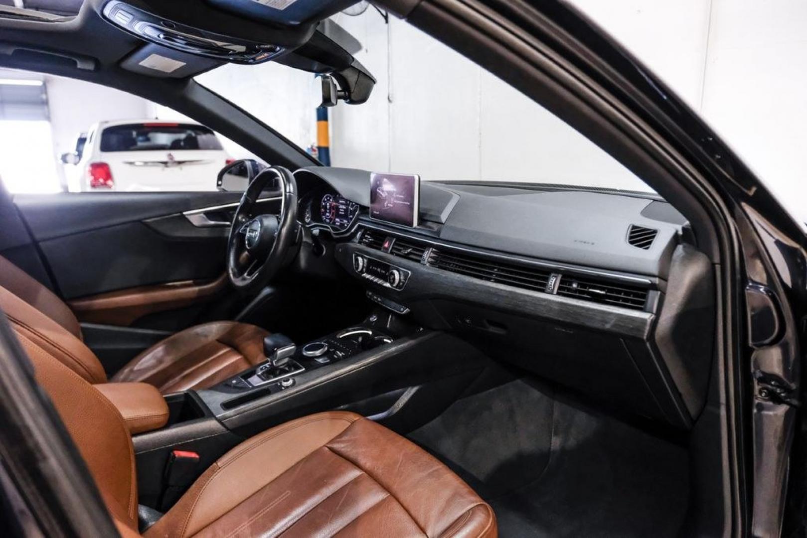 2017 Moonlight Blue /Nougat Brown/Black Audi A4 2.0T Season of Audi ultra Premium (WAUKMAF45HN) with an 2.0L I4 TFSI DOHC engine, Automatic transmission, located at 15300 Midway Rd., Addison, TX, 75001, (972) 702-0011, 32.958321, -96.838074 - Photo#14