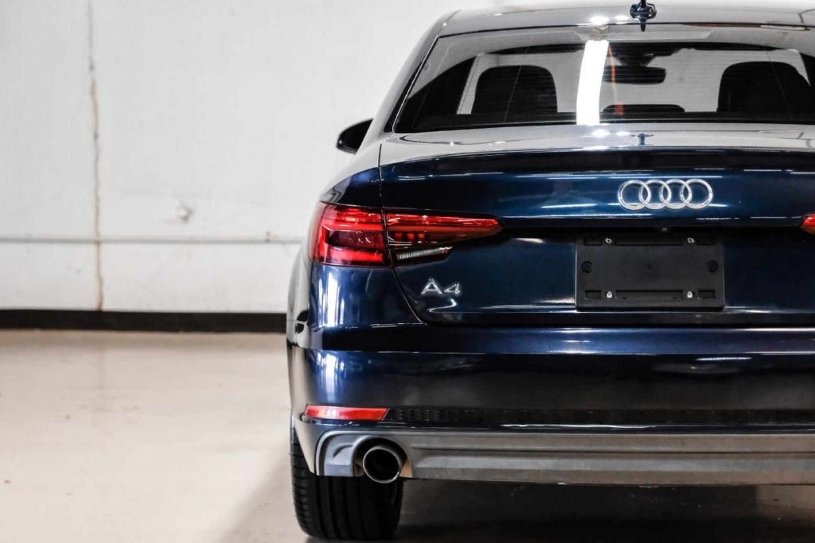 2017 Moonlight Blue /Nougat Brown/Black Audi A4 2.0T Season of Audi ultra Premium (WAUKMAF45HN) with an 2.0L I4 TFSI DOHC engine, Automatic transmission, located at 15300 Midway Rd., Addison, TX, 75001, (972) 702-0011, 32.958321, -96.838074 - Photo#50