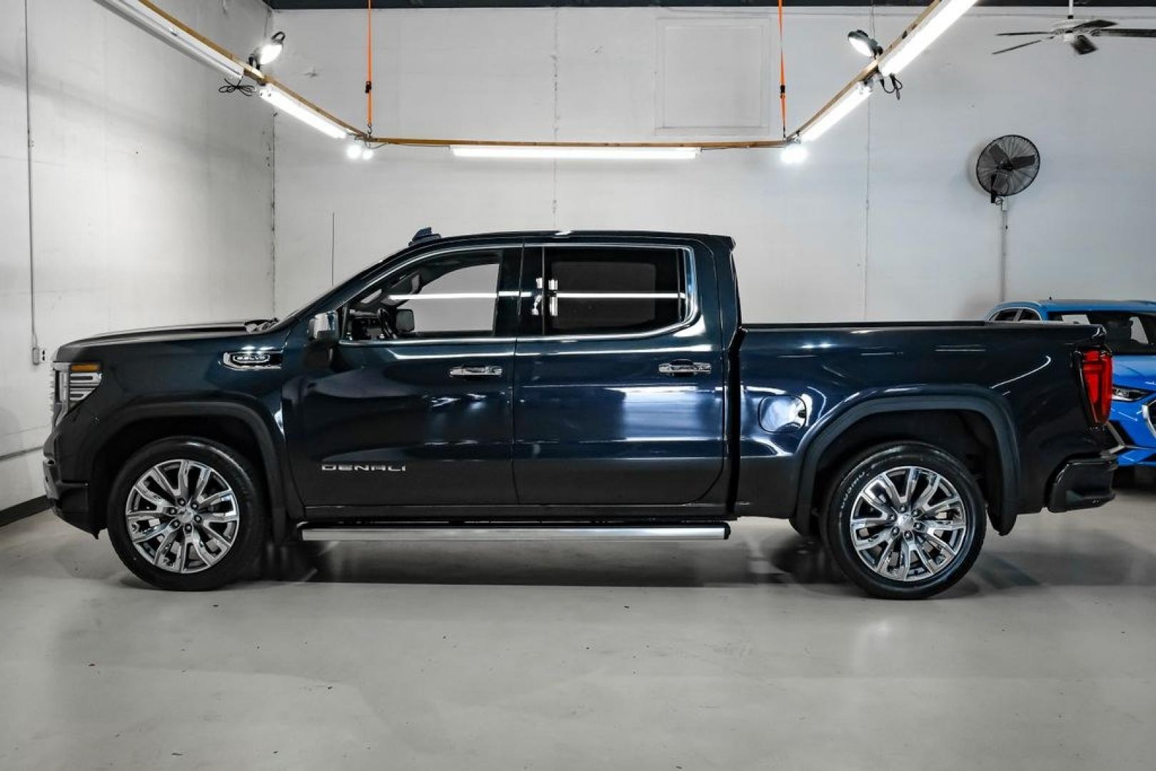 2023 Titanium /Black GMC Sierra 1500 Denali (3GTUUGED2PG) with an EcoTec3 5.3L V8 engine, Automatic transmission, located at 15300 Midway Rd., Addison, TX, 75001, (972) 702-0011, 32.958321, -96.838074 - Photo#13