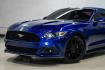 2016 Blue Metallic /Ebony Ford Mustang EcoBoost (1FA6P8TH7G5) with an EcoBoost 2.3L I4 GTDi DOHC Turbocharged VCT engine, Manual transmission, located at 15300 Midway Rd., Addison, TX, 75001, (972) 702-0011, 32.958321, -96.838074 - Photo#4