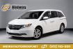 2017 White Diamond Pearl /Beige Honda Odyssey SE (5FNRL5H3XHB) with an 3.5L V6 SOHC i-VTEC 24V engine, Automatic transmission, located at 15300 Midway Rd., Addison, TX, 75001, (972) 702-0011, 32.958321, -96.838074 - Photo#0