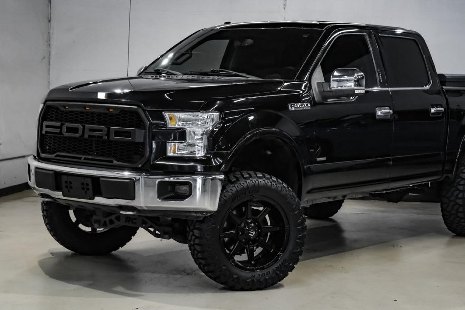 2017 Shadow Black /Black Ford F-150 Lariat (1FTEW1EG7HF) with an 3.5L V6 engine, Automatic transmission, located at 15300 Midway Rd., Addison, TX, 75001, (972) 702-0011, 32.958321, -96.838074 - Photo#4