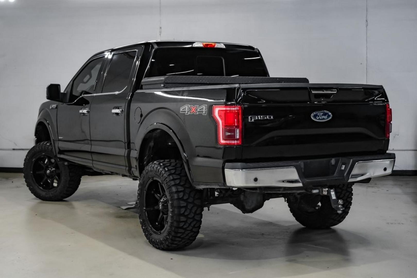 2017 Shadow Black /Black Ford F-150 Lariat (1FTEW1EG7HF) with an 3.5L V6 engine, Automatic transmission, located at 15300 Midway Rd., Addison, TX, 75001, (972) 702-0011, 32.958321, -96.838074 - Photo#11