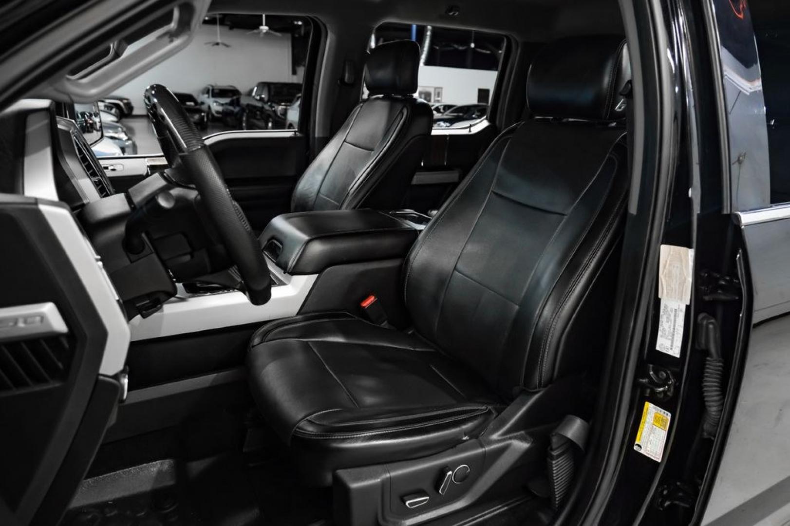 2017 Shadow Black /Black Ford F-150 Lariat (1FTEW1EG7HF) with an 3.5L V6 engine, Automatic transmission, located at 15300 Midway Rd., Addison, TX, 75001, (972) 702-0011, 32.958321, -96.838074 - Photo#33