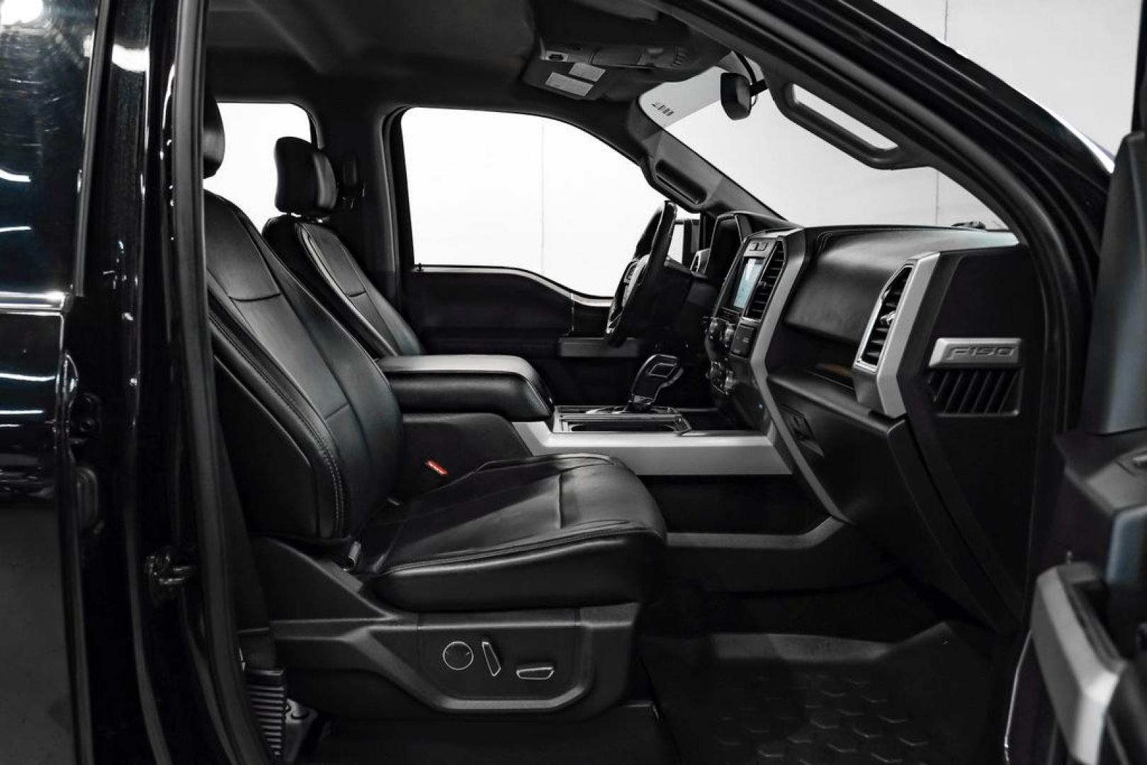 2017 Shadow Black /Black Ford F-150 Lariat (1FTEW1EG7HF) with an 3.5L V6 engine, Automatic transmission, located at 15300 Midway Rd., Addison, TX, 75001, (972) 702-0011, 32.958321, -96.838074 - Photo#34