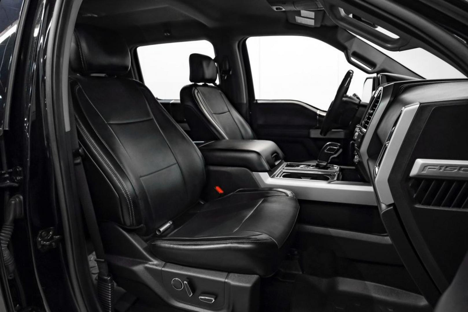 2017 Shadow Black /Black Ford F-150 Lariat (1FTEW1EG7HF) with an 3.5L V6 engine, Automatic transmission, located at 15300 Midway Rd., Addison, TX, 75001, (972) 702-0011, 32.958321, -96.838074 - Photo#35