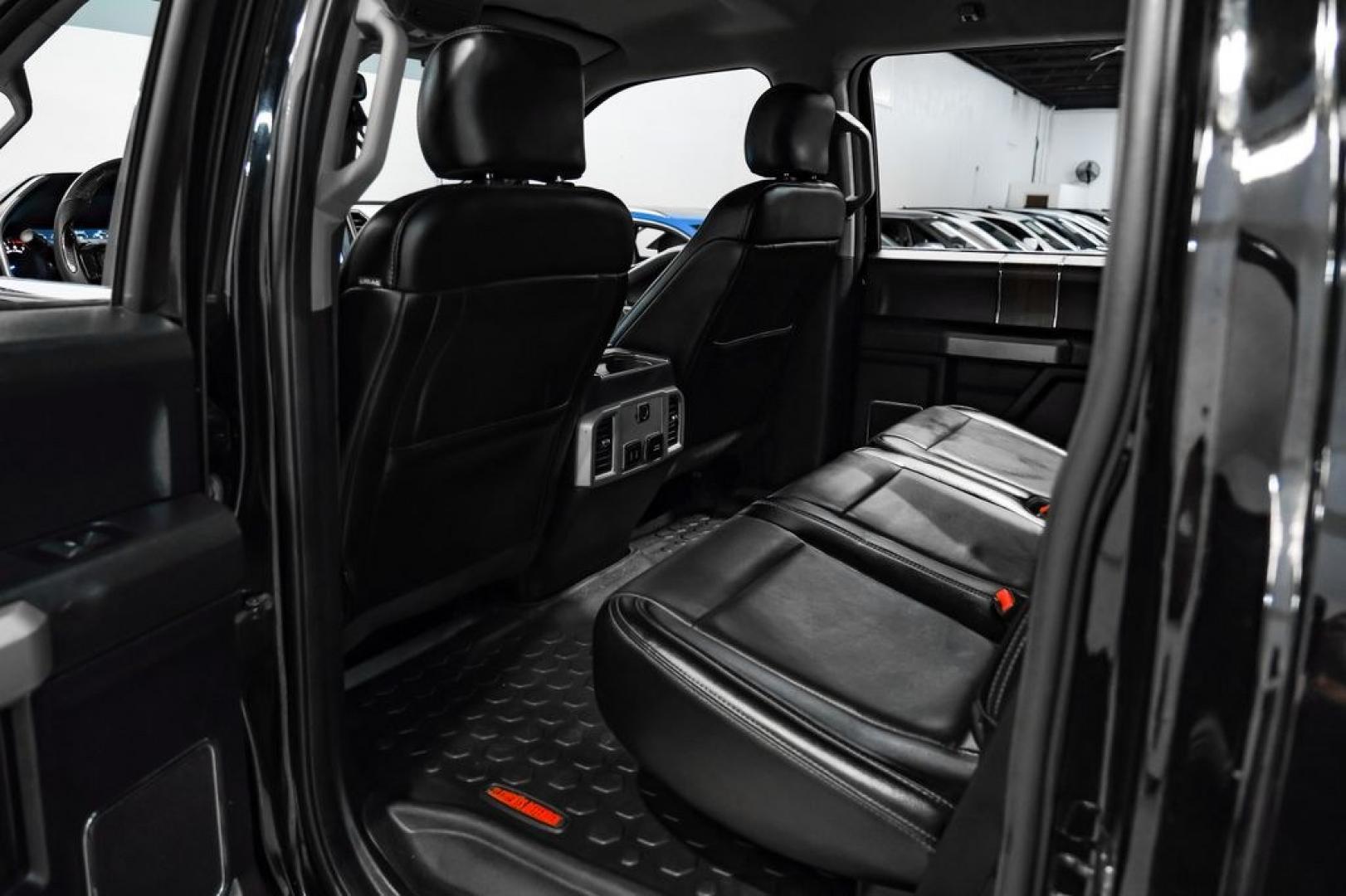 2017 Shadow Black /Black Ford F-150 Lariat (1FTEW1EG7HF) with an 3.5L V6 engine, Automatic transmission, located at 15300 Midway Rd., Addison, TX, 75001, (972) 702-0011, 32.958321, -96.838074 - Photo#39